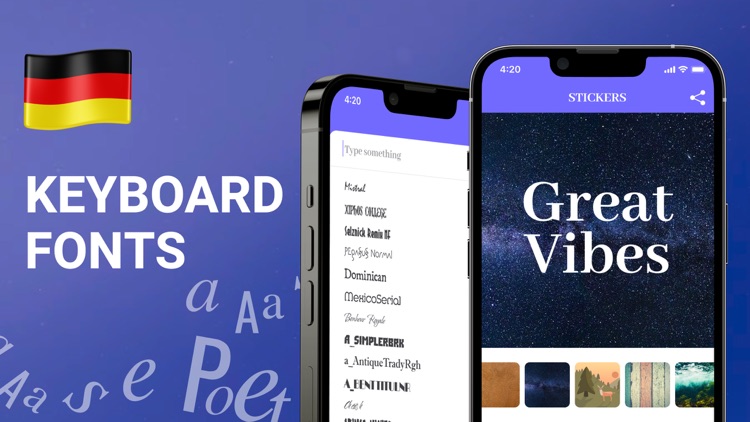 the Stylish Keyboard Fonts