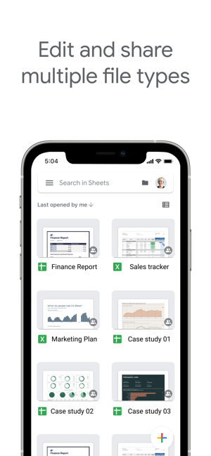 ‎Google Sheets Screenshot
