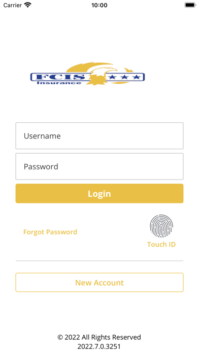 FCIS Insurance Mobile Screenshot