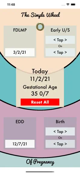 Game screenshot Simple Pregnancy Wheel hack
