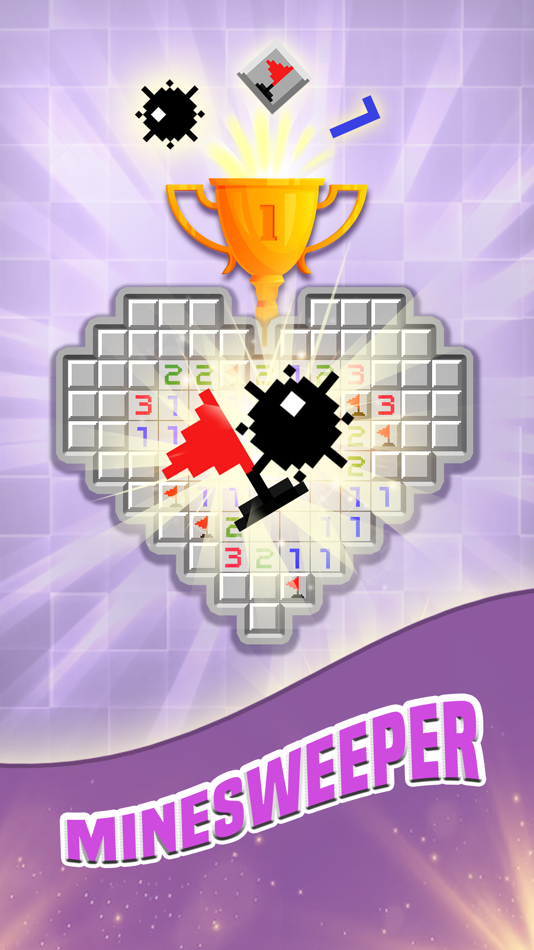 #4. Minesweeper Classic: Game Bomb (iOS) 由: Phan Tu