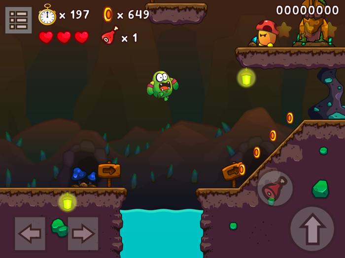 Monsters Gang Platform Jump GO