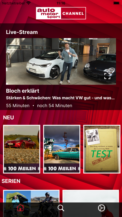 auto motor und sport channel Screenshot