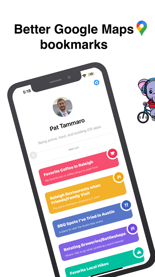 #1. Delightful: Google Bookmarks (iOS) 由: Patrick Tammaro