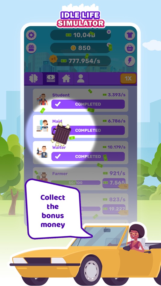 #5. Idle Life Simulator (iOS) 由: Tuna Ozcelik