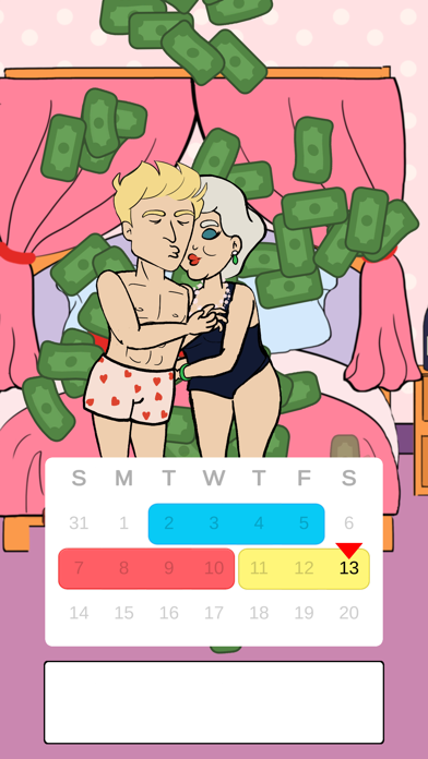 Dating Calendar Screenshot