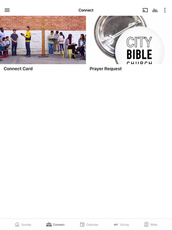 City Bible Church of LA iPad screenshot 2 - Education app