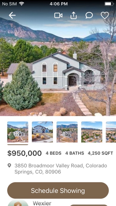 Finch & Gable Real Estate Screenshot