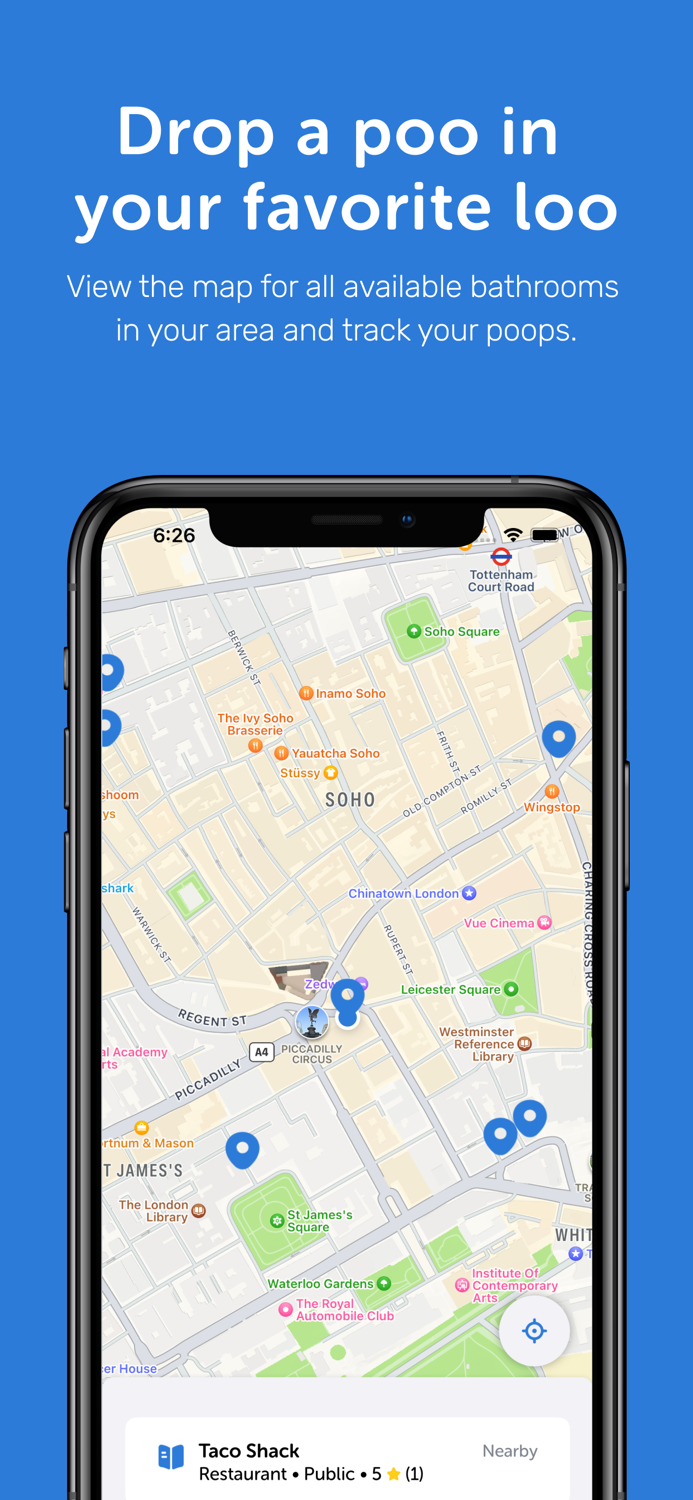 iPoop Bathroom  Poop Tracker