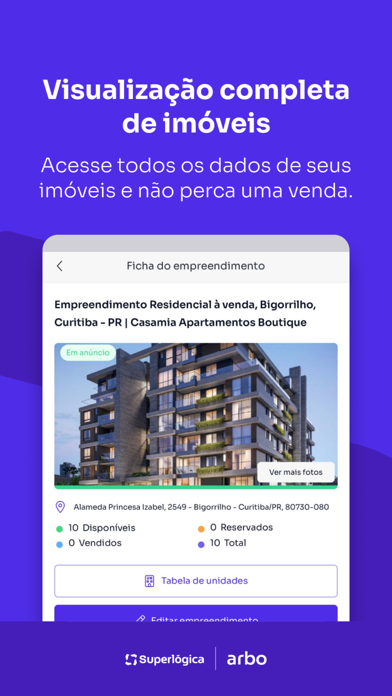 Arbo para Corretores Screenshot