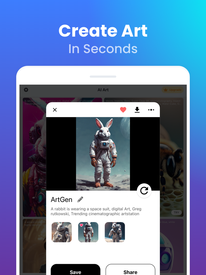 ArtGen - AI Art  AI Writing