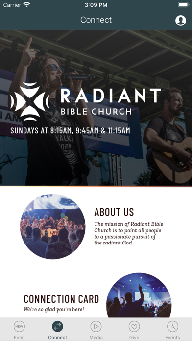 Radiant Bible Church Screenshot