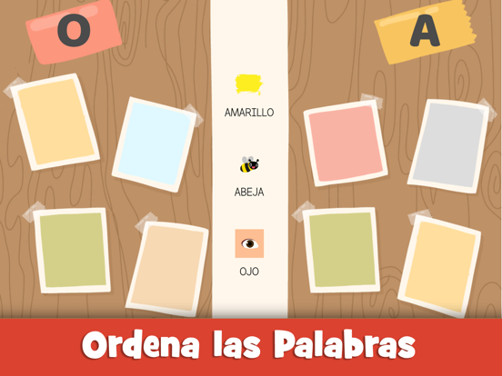 Las vocales para niños español iPad screenshot 5 - Education app