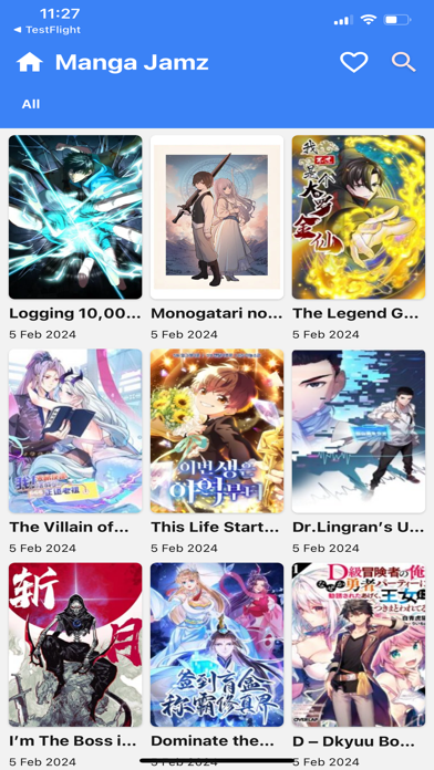 Manga Jamz Screenshot 1 - AppWisp.com Manga Jamz Screenshot 1 - AppWisp.com