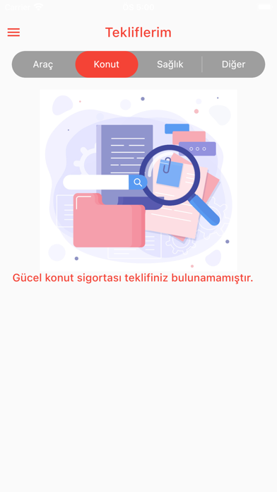 Kocaağa Sigorta Screenshot