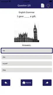 english grammar quiz iphone screenshot 3