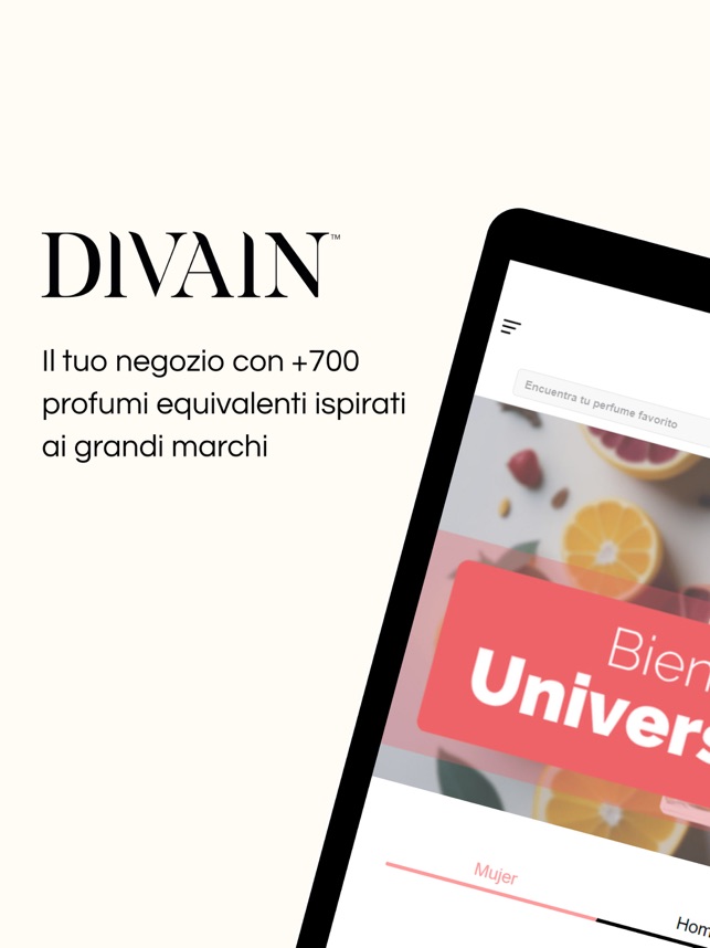 Divain: Profumi di equivalenza su App Store