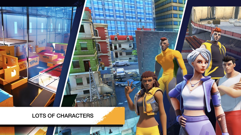 #3. Parkour Simulator 3D: City Run (iOS) Av: MotivApp GmbH