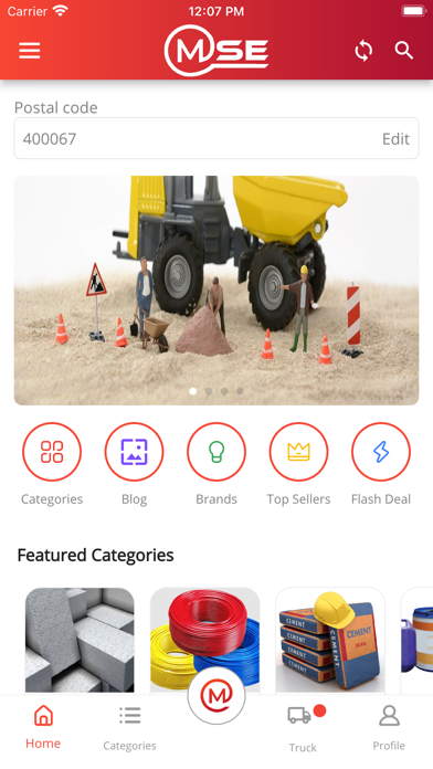 Material Service Exchange Screenshot