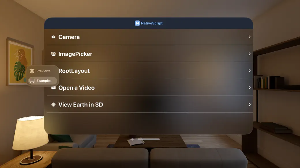 NativeScript Preview screenshot 2