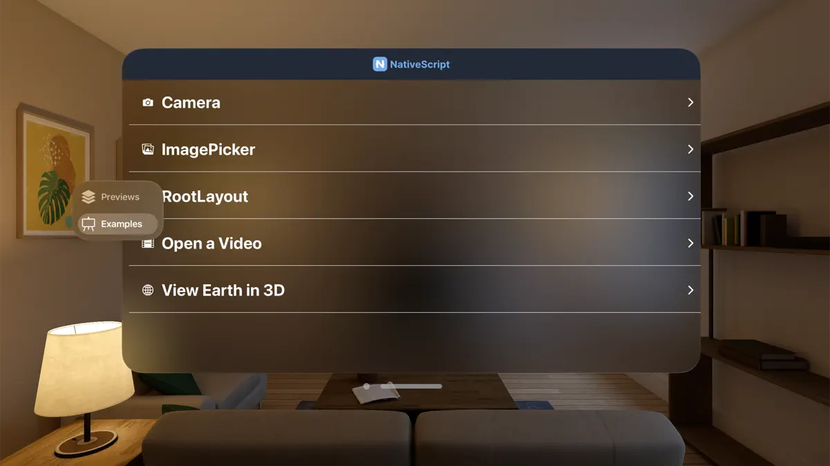 NativeScript Preview screenshot 2