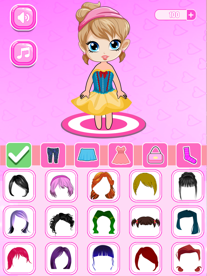 Fashion Famous Doll Dress Up