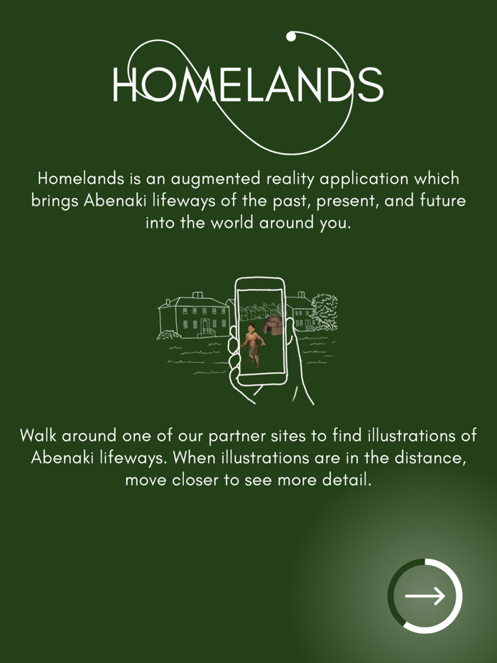 Homelands Augmented Reality
