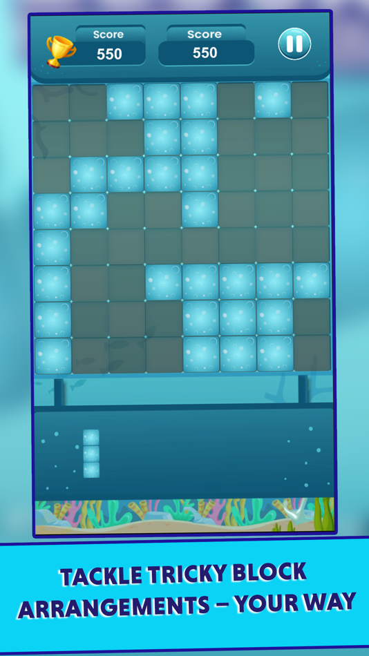 #2. Ocean Block Puzzle (iOS) โดย: Mithra Media