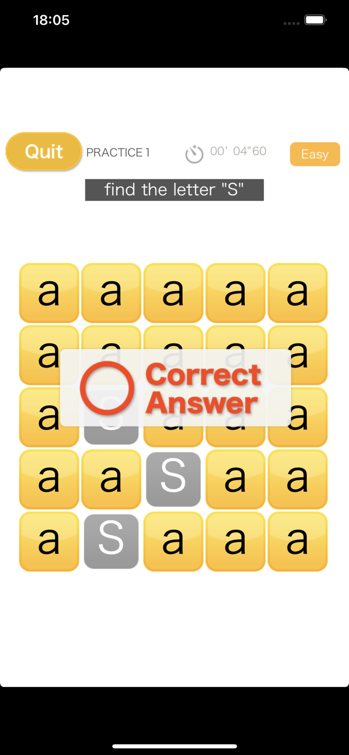 Find the letter PlayandLearn