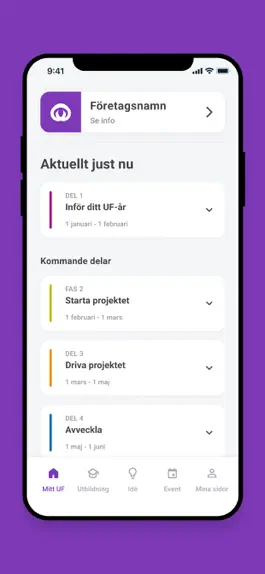 Game screenshot Mitt UF-företag apk