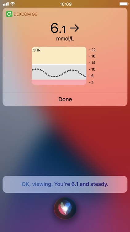 Dexcom G6 mmol/L DXCM6 screenshot-3