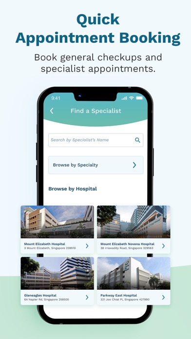 myhealth360 Singapore Screenshot