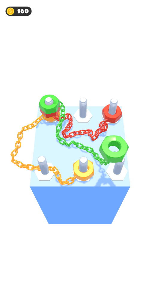 #3. Twisted Chains 3D - Color Nuts (iOS) 由: Trang Ngoc
