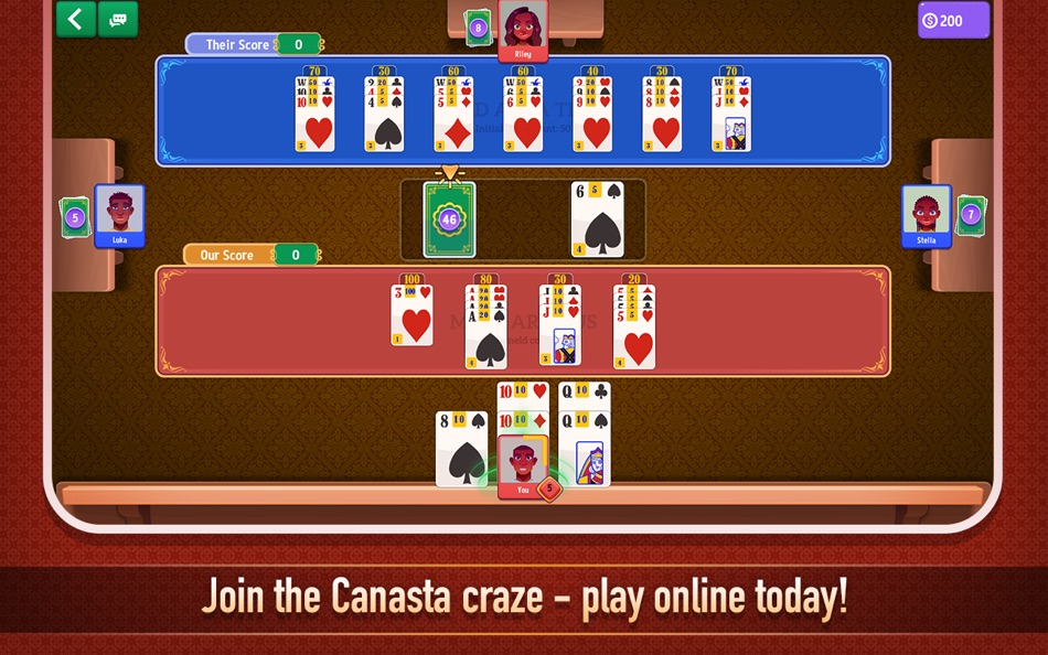 #4. Canasta: Card Game (macOS) 由: Ironjaw Studios Private Limited