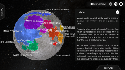 Teia - 3D Solar System Screenshot