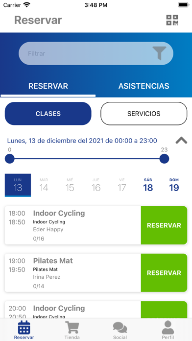 Enforma Fitness Center Screenshot