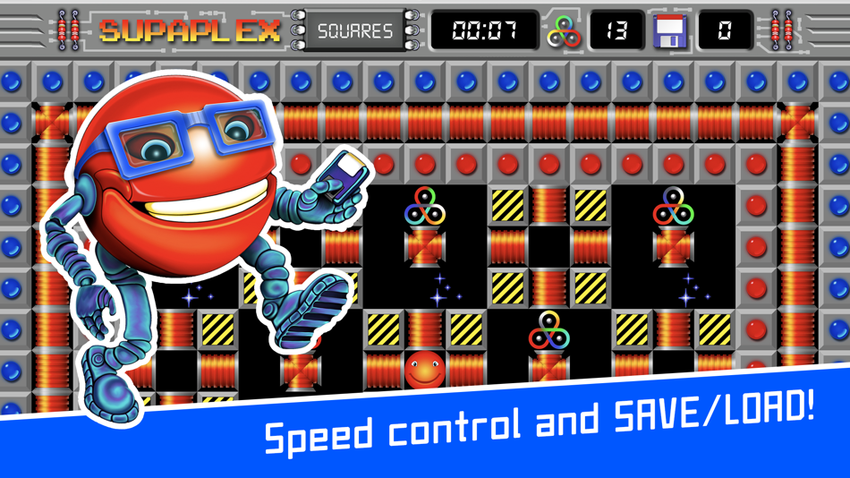 #5. Supaplex SQUARES (iOS) 由: inArcade