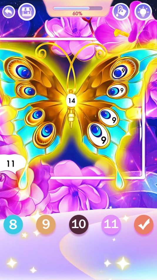 #5. Color by Number : Calm Art (iOS) 由: Poly Design Workroom Limited