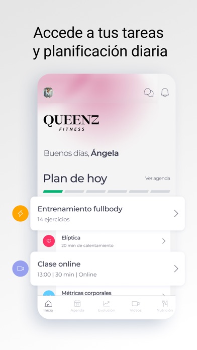 Queenz Fitness Screenshot