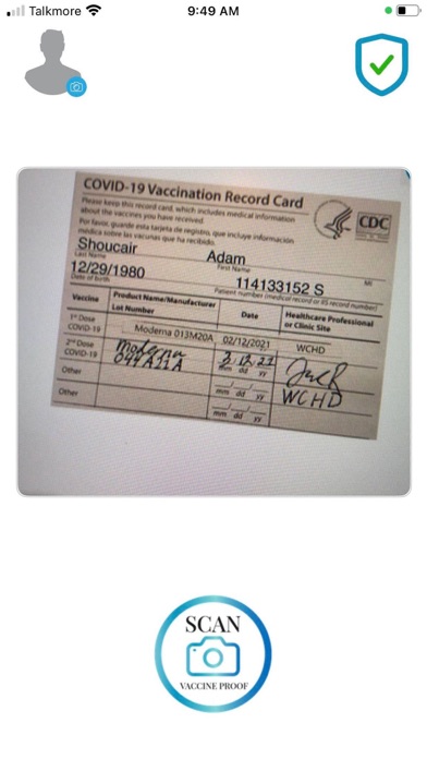 Screenshot #3 pour Vaccinated - My Vaccine Record