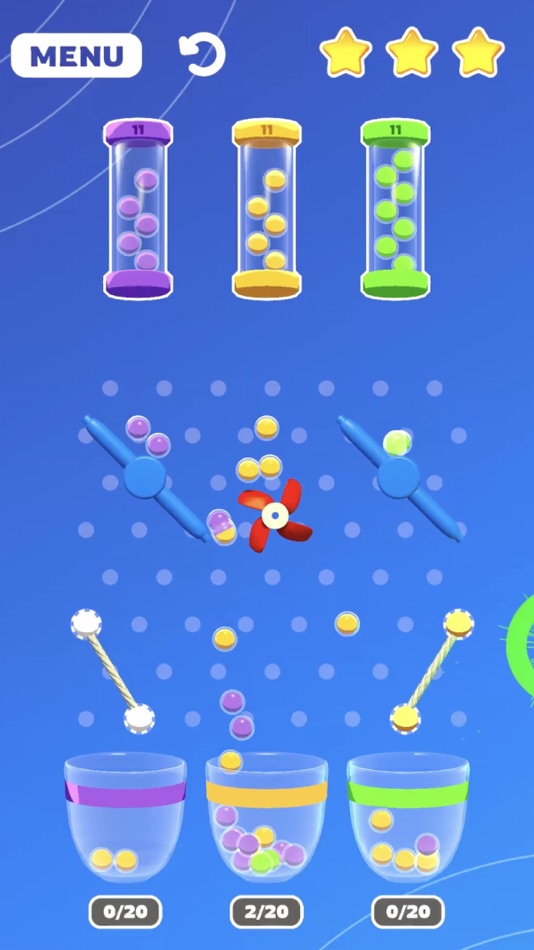 #4. Rubber Bouncy Color Balls (iOS) 由: Maksym Kiryanov