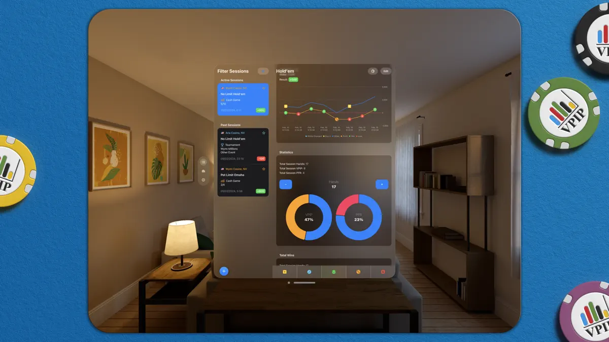 VPIP Poker Tracker screenshot 4