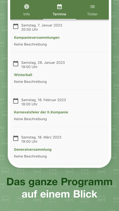 Königsticker Screenshot