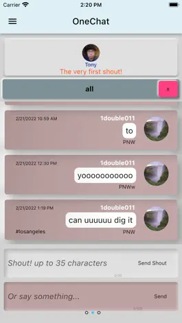 Game screenshot OneChat - World's Biggest Chat apk