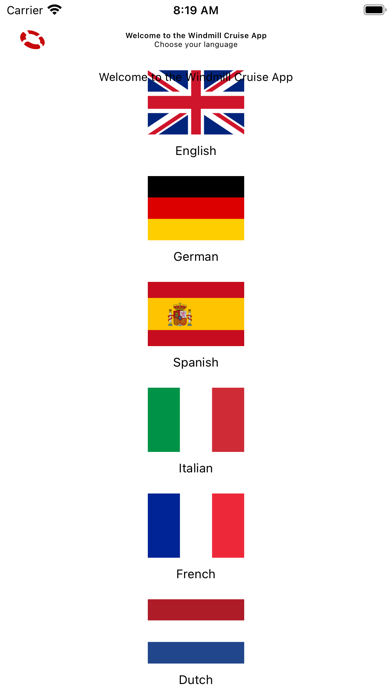 Windmill cruise app Screenshot