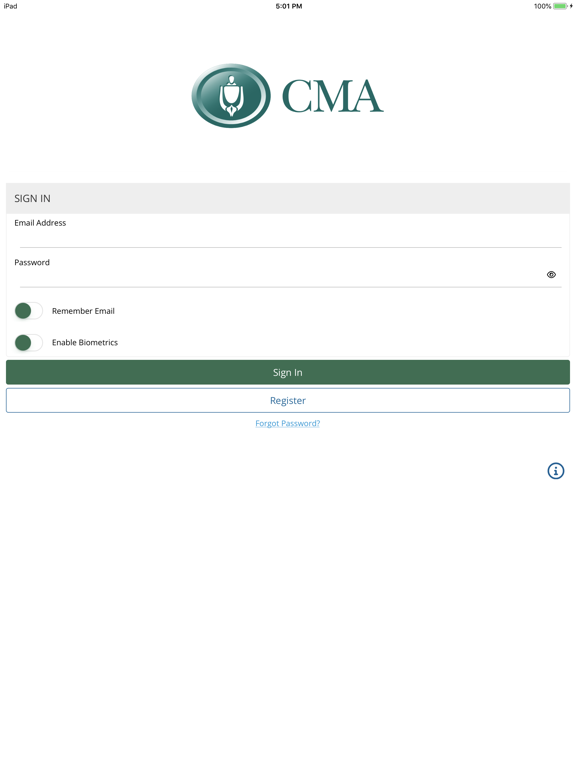 Screenshot #4 pour CMA Management App