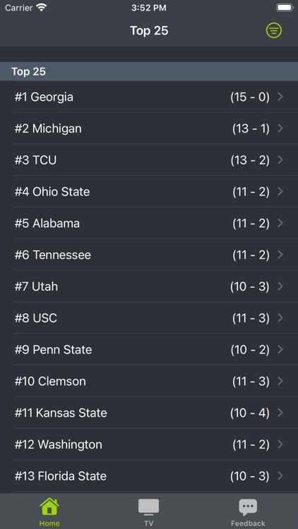 SEC Football Scores and Radio screenshot-6