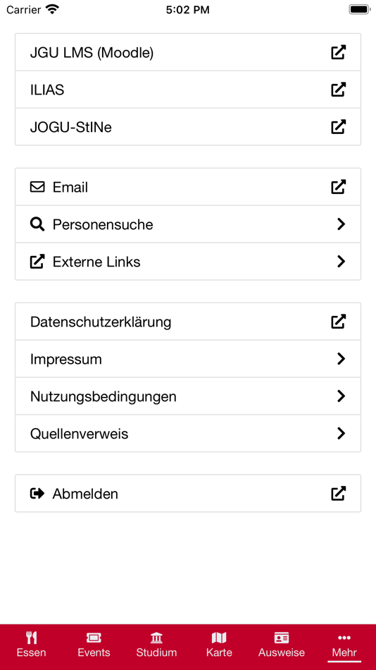 #5. Uni Mainz (iOS) 由: Johannes Gutenberg-Universität Mainz