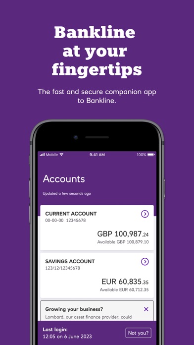 NatWest Bankline Mobile Screenshot