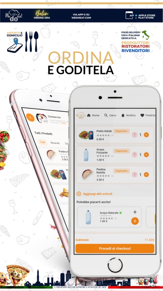 #4. wedoeat (iOS) 由: designercreativo s.r.l.